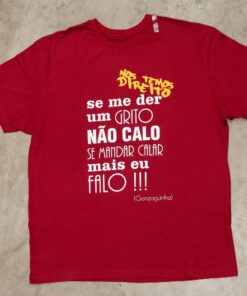 ilustraçao IDI-Camiseta frase Gonzaguinha
